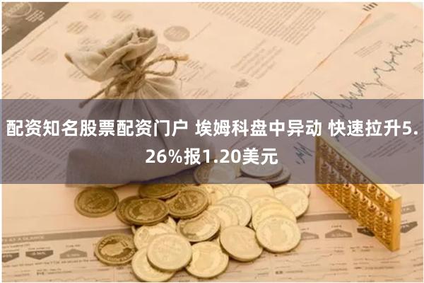 配资知名股票配资门户 埃姆科盘中异动 快速拉升5.26%报1.20美元